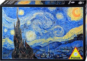 Puzzle Piatnik gwiaździsta noc 1000