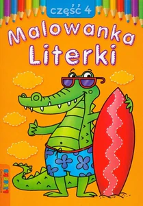 Literki część 4 Malowanka Literki część 4 Malowanka