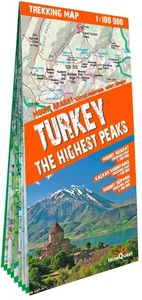 Turkey The Highest Peaks 1:100 000 trekking map