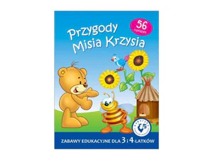 Przygody Misia Krzysia Zabawy edukacyjne dla 3 i 4-latków