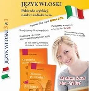 Język włoski Pakiet do szybkiej nauki z audiokursem Pakiet Język włoski Pakiet do szybkiej nauki z audiokursem Pakiet