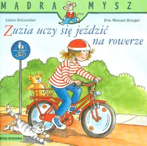 Zuzia uczy się jeździć na rowerze Zuzia uczy się jeździć na rowerze