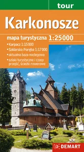 Karkonosze mapa turystyczna 1:25 000 Karkonosze mapa turystyczna 1:25 000