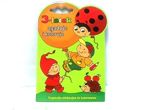 3 latek zgaduje i koloruje
