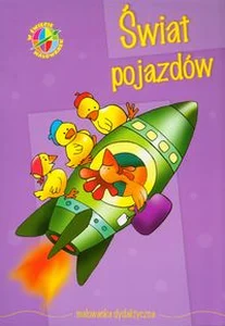 Świat pojazdów W świecie malowanek Malowanka dydaktyczna
