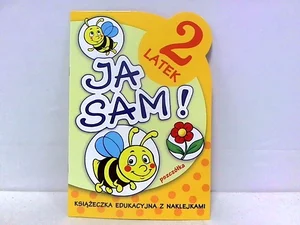 Ja sam Pszczółka 2-latek Książeczka edukacyjna z naklejkami Ja sam Pszczółka 2-latek Książeczka edukacyjna z naklejkami