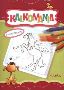 Kalkomania z naklejkami Pegaz