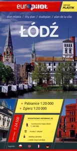 Łódź Zgierz Pabianice plan miasta