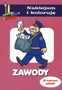 Zawody Naklejam i koloruję 32 kolorowe naklejki