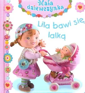 Lila bawi się lalką