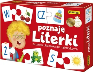 Poznaję literki Gra puzzlowa