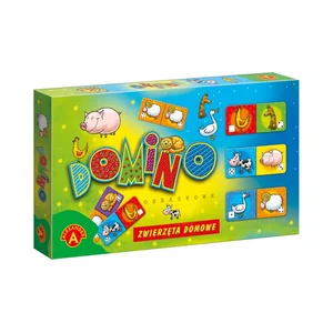 Domino obrazkowe Zwierzęta domowe