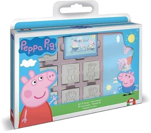 Pieczątki w walizce Świnka Peppa