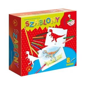 Szablony Dinozaury zabawka edukacyjna