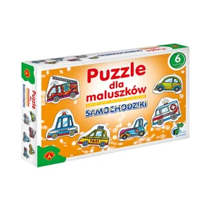 Puzzle dla maluszków Samochodziki Puzzle dla maluszków Samochodziki