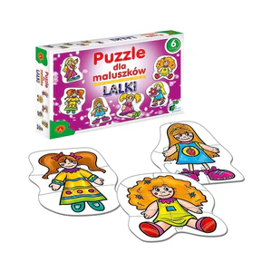 Puzzle dla maluszków Lalki