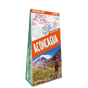 Aconcagua Laminowana mapa trekingowa 1:50 000