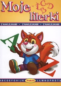 Moje literki z naklejkami