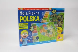 Puzzle Mały geniusz Moja piękna Polska 108 Puzzle Mały geniusz Moja piękna Polska 108