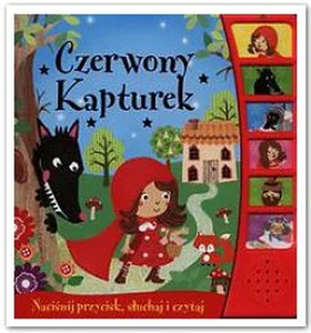Czerwony Kapturek Książeczka dźwiękowa