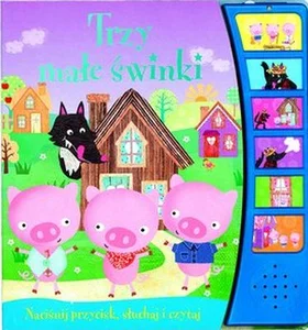 Trzy małe świnki Książeczka dźwiękowa