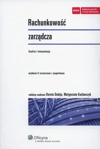 Rachunkowość zarządcza Analiza i interpretacja