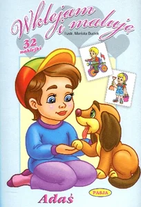Wklejam i maluję - Adaś Wklejam i maluję - Adaś