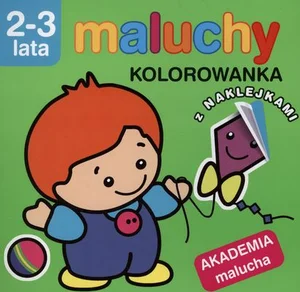 Maluchy Kolorowanka z naklejkami 2-3 lata
