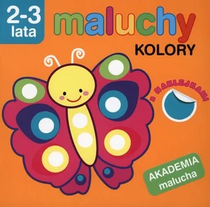 Maluchy Kolory z naklejkami 2-3 lata