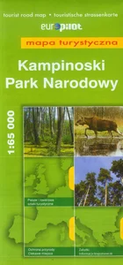 Kampinoski Park Narodowy mapa turystyczna 1:65 000
