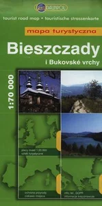 Bieszczady i bukovske vrchy Mapa turystyczna 1:70 000 Bieszczady i bukovske vrchy Mapa turystyczna 1:70 000