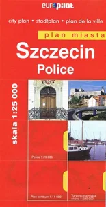 Szczecin Police plan miasta 1:25 000