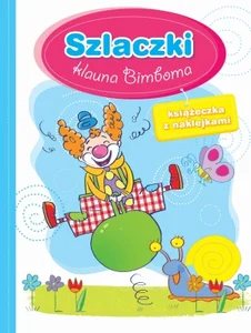 Szlaczki klauna Bimboma Książeczka z naklejkam