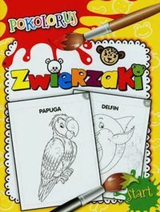 Zwierzaki Pokoloruj Zwierzaki Pokoloruj