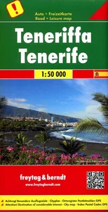 Teneryfa mapa 1:50 000 Freytag  Berndt