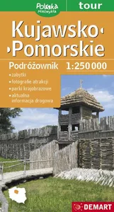 Kujawsko-Pomorskie Podróżownik mapa samochodowa 1:250 000