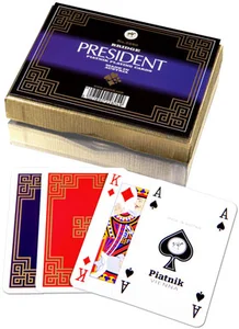 Karty do gry Piatnik 2 talie President