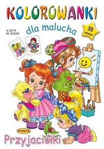 Kolorowanki dla malucha Przyjaciółki