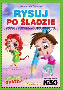 Rysuj po śladzie Zabawy usprawniające grafomotorykę