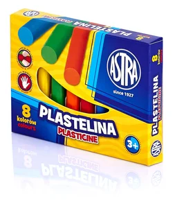 Plastelina Astra 8 kolorów Plastelina Astra 8 kolorów