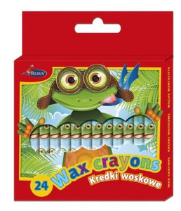 Kredki woskowe 24 kolory Kredki woskowe 24 kolory