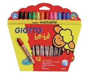 Kredki ołówkowe Giotto Bebe 12 kolorów
