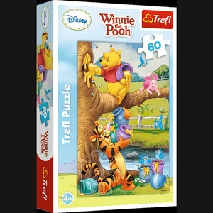 Kubuś Puchatek Puzzle 60 Małe co nieco