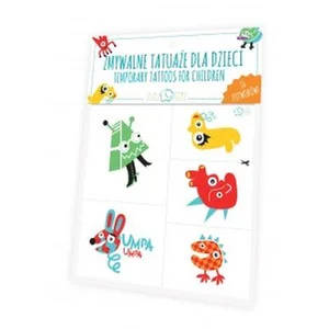 Zmywalne tatuaże dla dzieci - Potwory Zmywalne tatuaże dla dzieci - Potwory