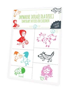 Zmywalne tatuaże dla dzieci Postacie z bajek