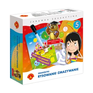 Rysowanie-zmazywanie 5 Smakołyki Zabawka edukacyjna Rysowanie-zmazywanie 5 Smakołyki Zabawka edukacyjna