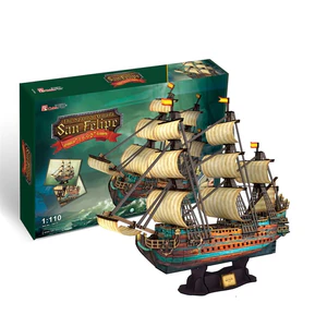 Puzzle 3D Żaglowiec San Felipe
