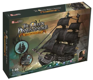 Puzzle 3D Żaglowiec Queen Anne's Revenge 308
