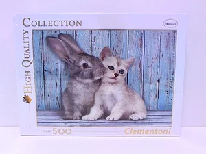 Puzzle Cat and Bunny 500