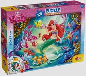 Puzzle dwustronne 108 Księżniczki
